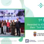 Congratulations to ICCRAM – UBU on Receiving the 1st Prize for the Soil Health Project